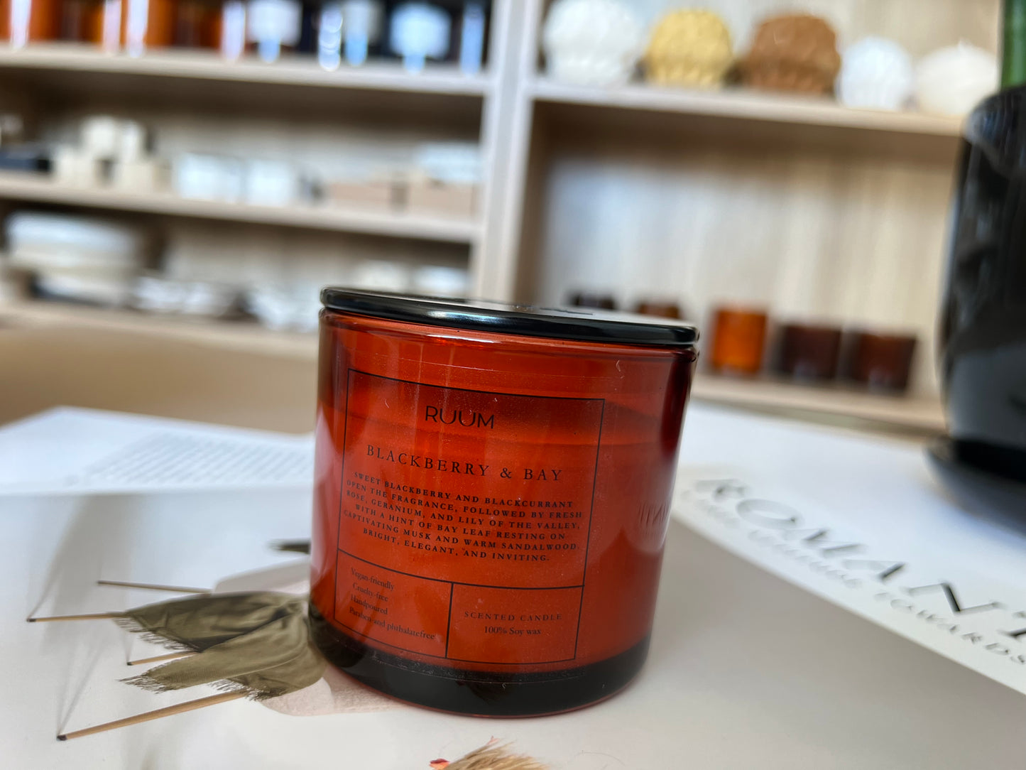 Plum & Patchouli 125g Lõhnaküünal