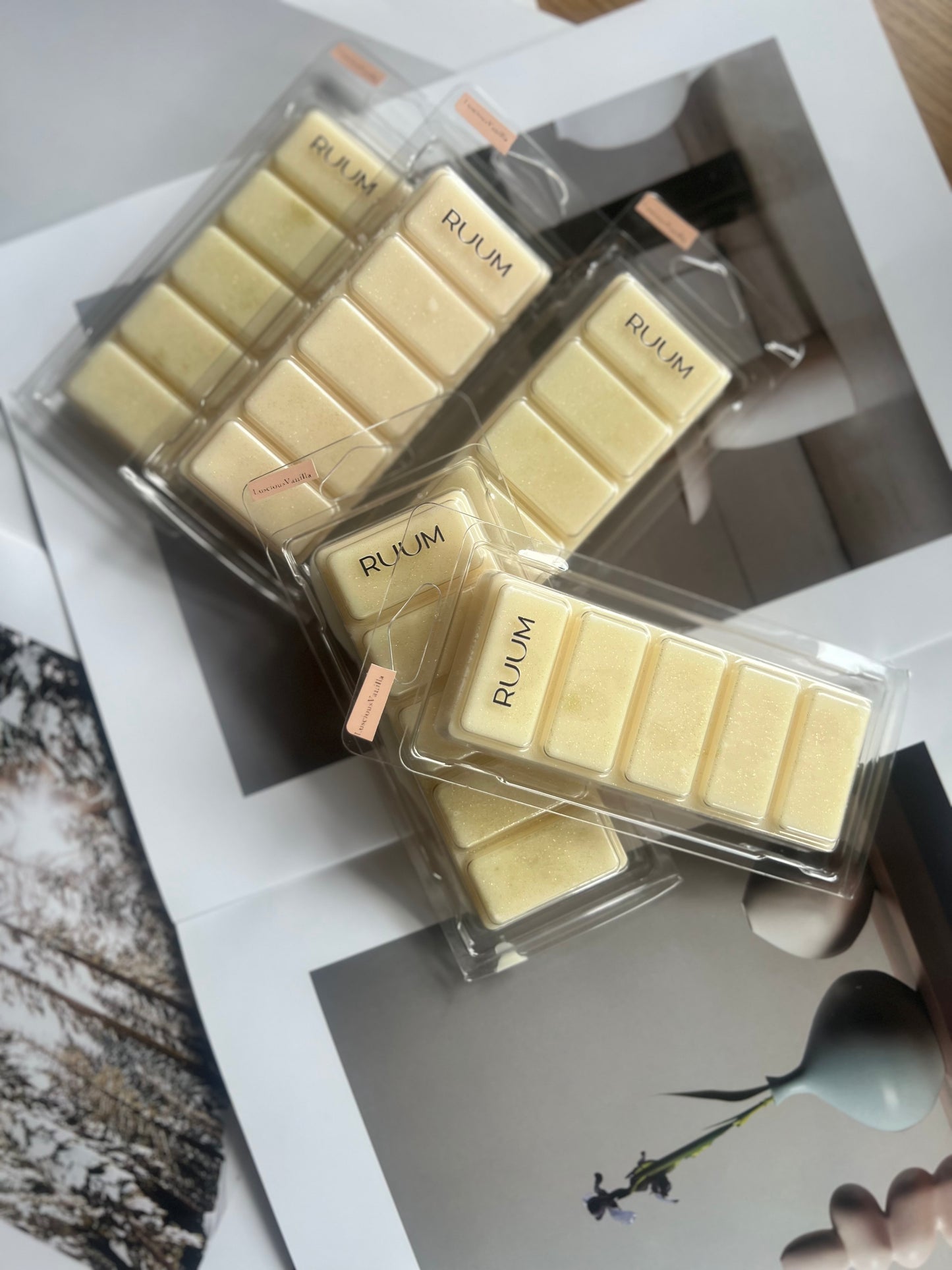 Sädelev Luscious Vanilla aroomivahatahvel 55g